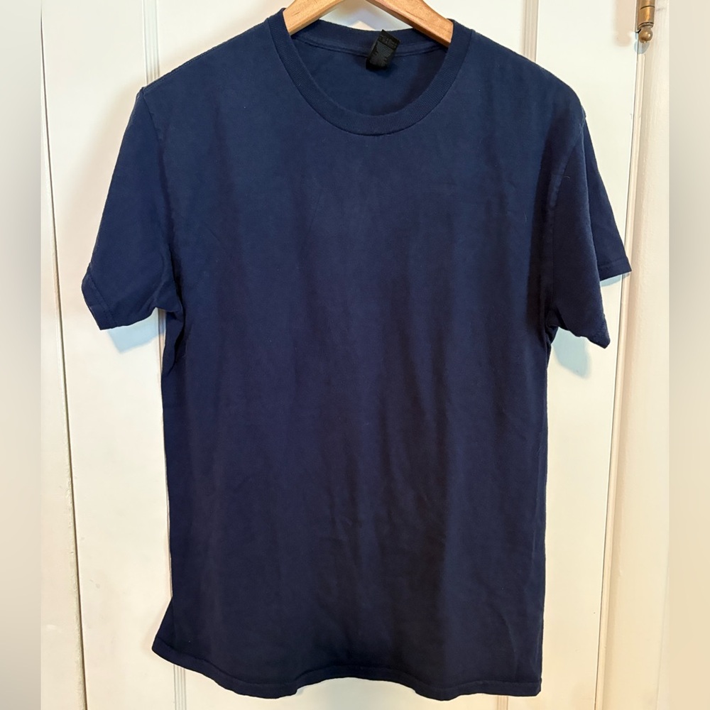Blue Cotton T-Shirt